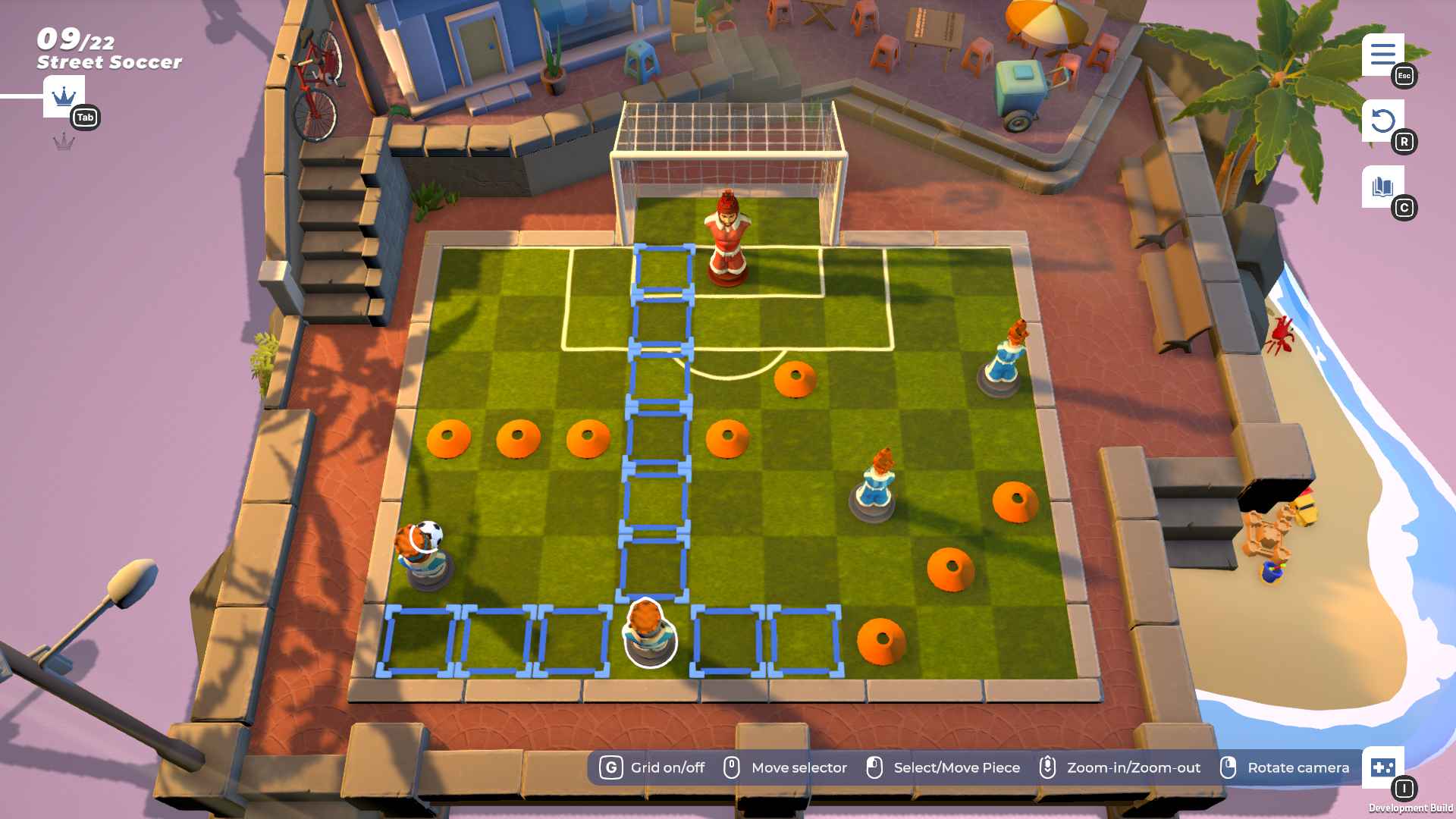 En Chessarama podrás jugar partidos de futbol en un tablero de ajedrez