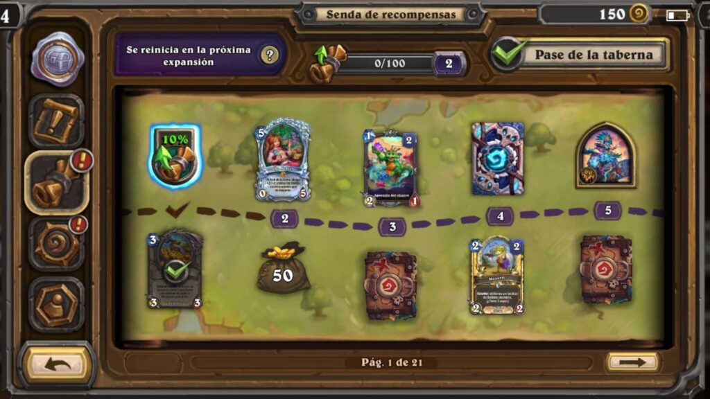 hearthstone juego de cartas de Blizzard Entertainment