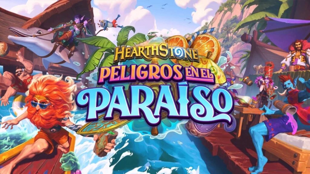 hearthstone, expansión Peligros en el Paraíso del juego de cartas de Blizzard