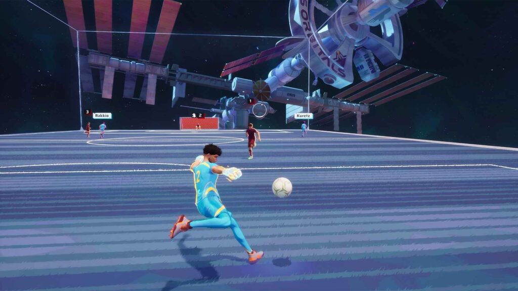 porteros en Rematch, juego de futbol arcade de Sloclap