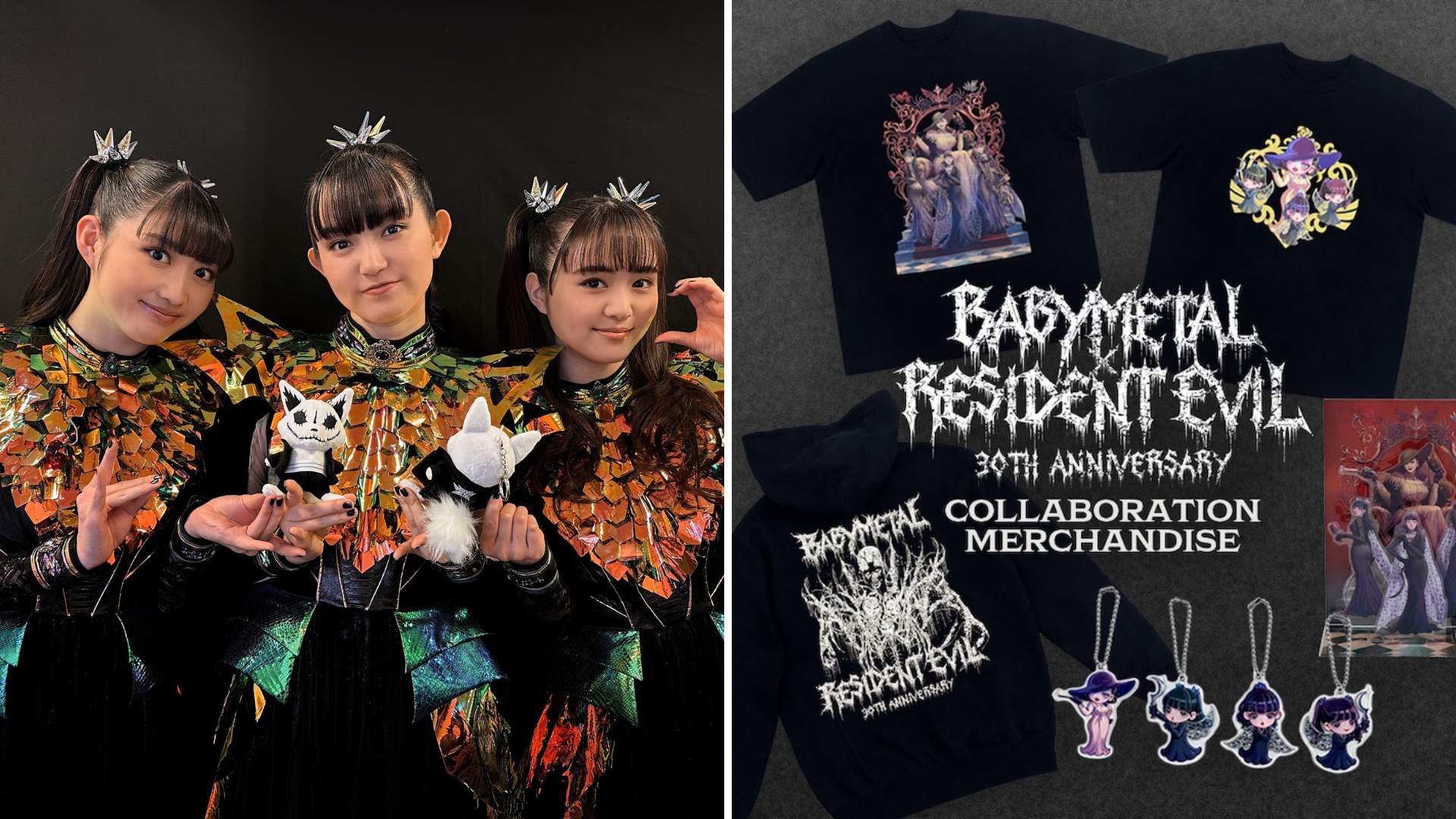 colaboración de babymetal y resident evil